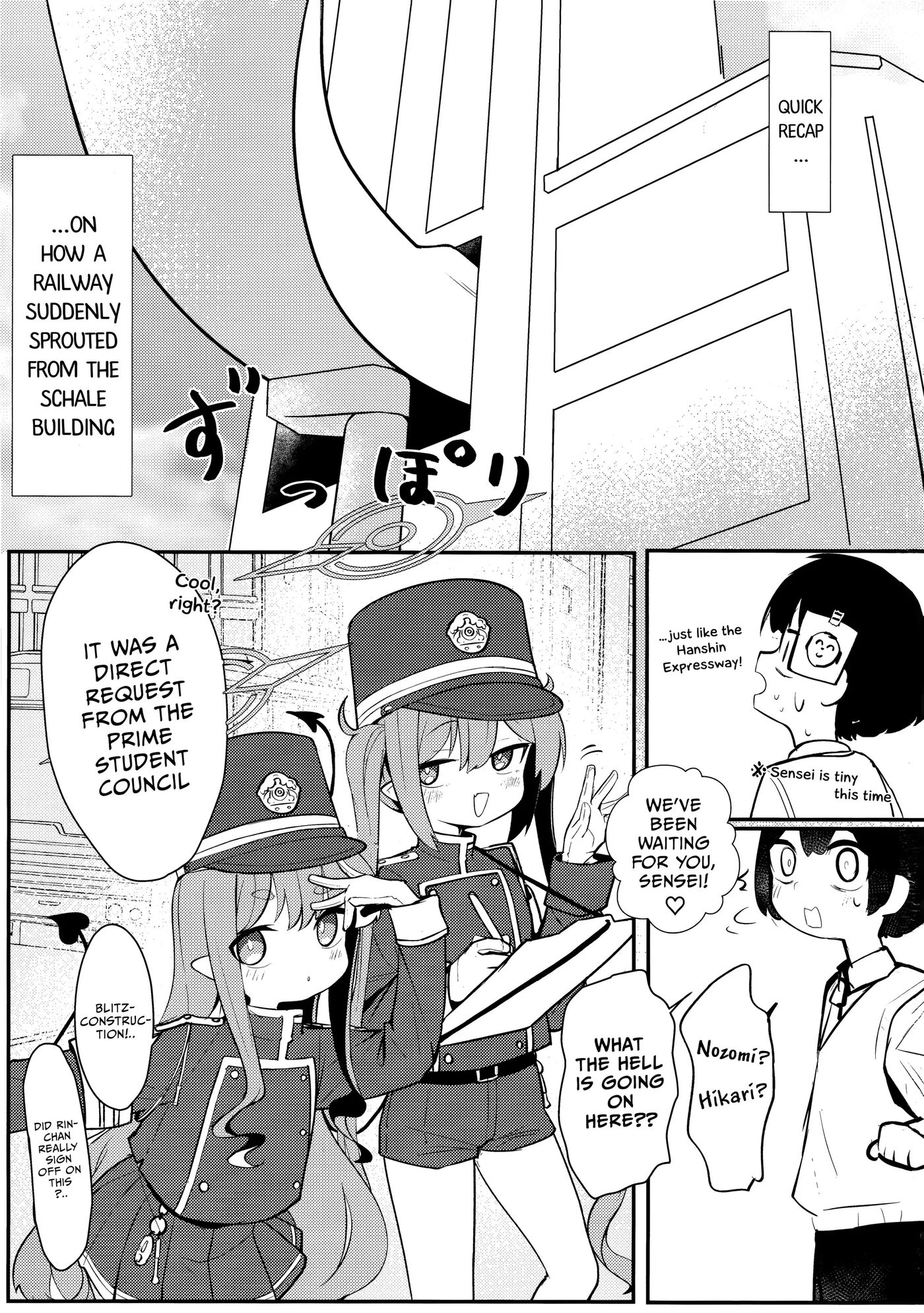 Let's Choo-choo! Chapter 1000 Page 2